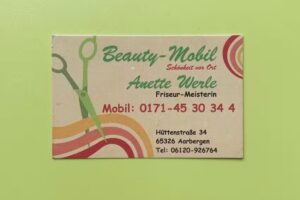 Anette Werle &ndash; Beauty Mobil