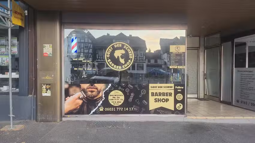 Barbershop Geist der Schere