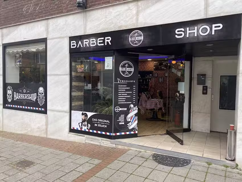 Black White Barbershop julich