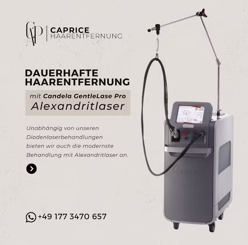 Caprice Haarentfernung