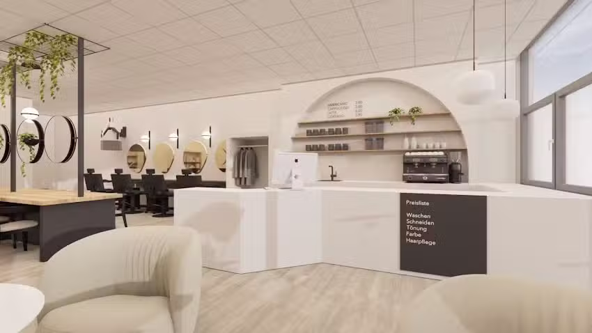 Das Studio Cut & Coffee MTZ Main Taunus Zentrum