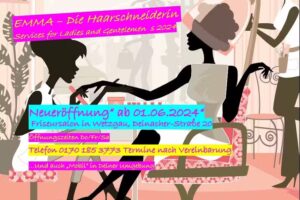 Dein Friseur GD Gmünd-Wetzgau, EMMA – Die Haarschneiderin