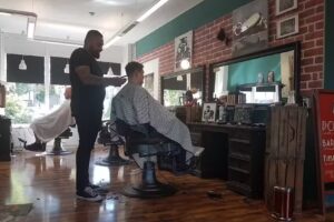 Der feine Herr – Barbierstube