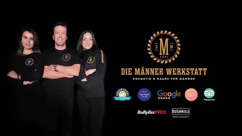 DIE M&Auml;NNER WERKSTATT M&uuml;nchen WILHELM | Kosmetik & Haare f&uuml;r M&auml;nner &ndash; Manik&uuml;re &ndash; Pedik&uuml;re &ndash; Gesichtsbehandlung &ndash; Haare & Bart
