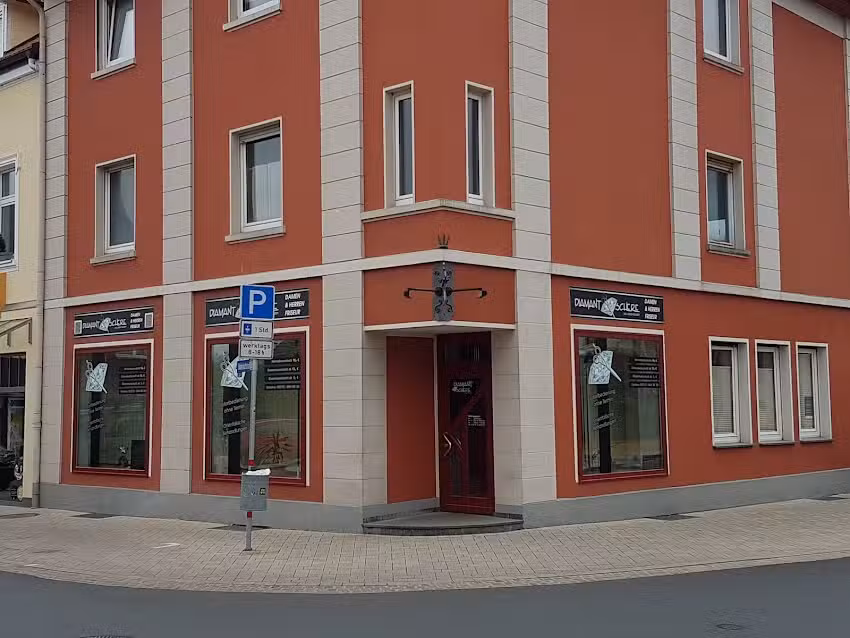 Friseur Diamantschere