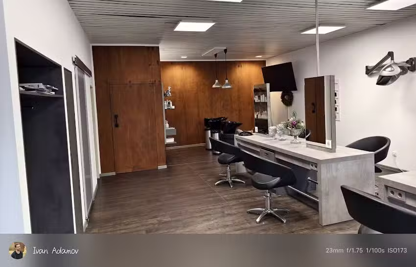 Friseur im Stern Fris&ouml;re