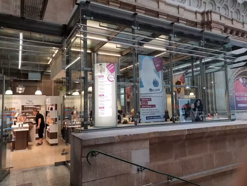 Friseur KLIER DLZ Promenaden Hauptbahnhof Leipzig