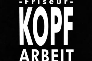 Friseur Kopf-Arbeit
