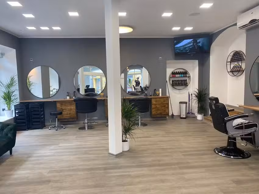 Friseur mit herz