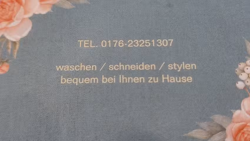 Friseur &ndash; mobil