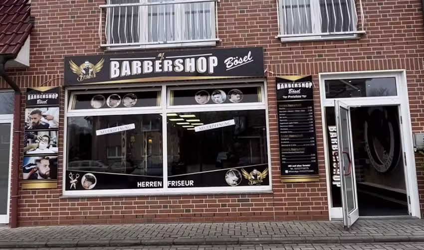 Friseur Salon, Barbershop B&ouml;sel