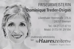 Friseurmeisterin Dominique Treder-Osigus