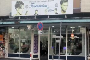 Friseursalon am Rhein