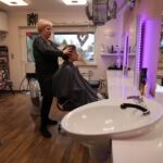 Friseursalon Haarschnitt