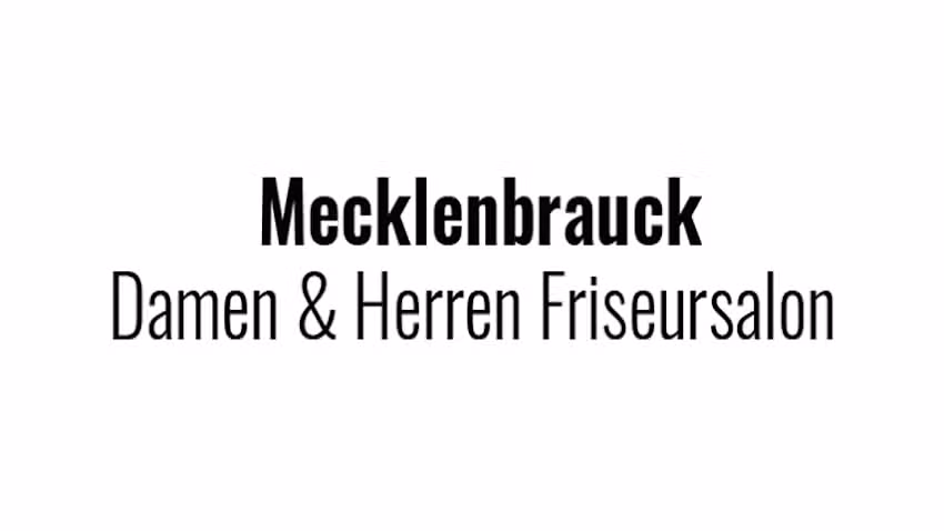 Friseursalon Mecklenbrauck