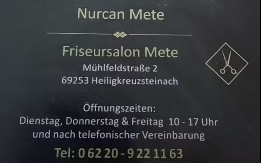 Friseursalon Mete