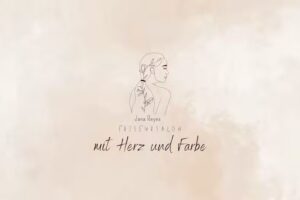 Friseursalon mit Herz und Farbe