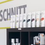 Friseursalon Querschnitt