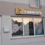 Friseursalon Scherenschnitt