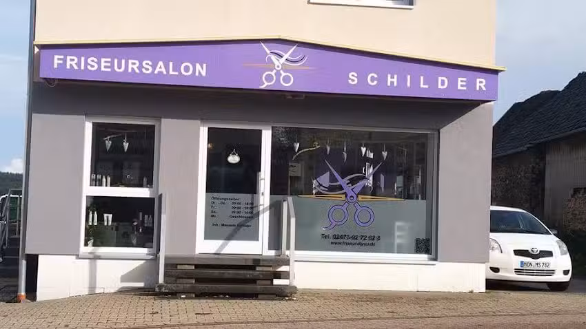 Friseursalon Schilder
