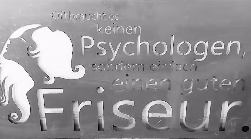 Friseursalon Schnitt-Gef&uuml;hl