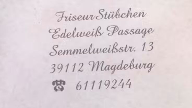 FriseurSt&uuml;bchen
