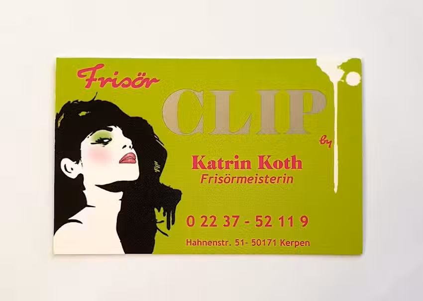 Fris&ouml;r CLIP by Katrin Koth