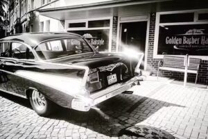 Golden Barber Hairstyle