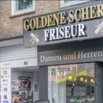 Goldene Schere Friseur