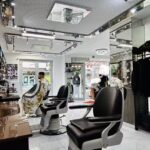Goldene Schere Friseur