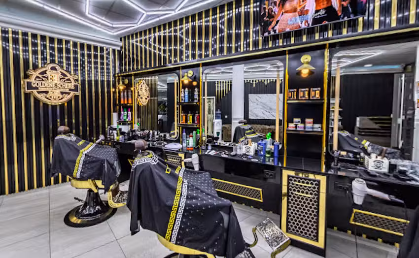 GS Salon Goldene Schere &ndash; Barbier & Haardesign