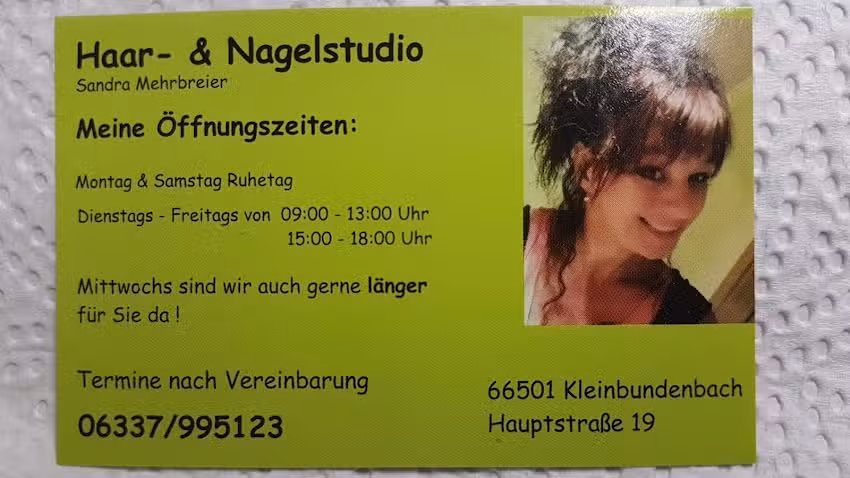Haar- und Nagelstudio Sandra Mehrbreier