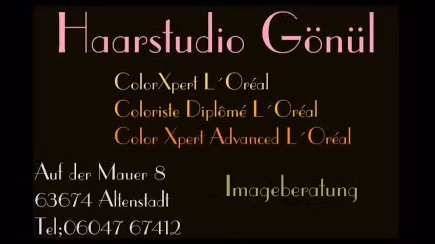 Haarstudio G&ouml;n&uuml;l
