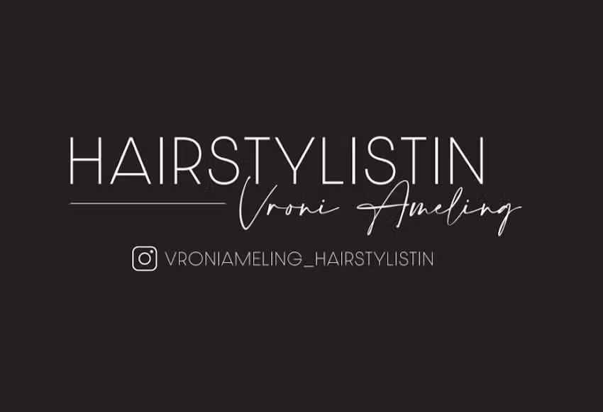 Hairstylistin Vroni Ameling