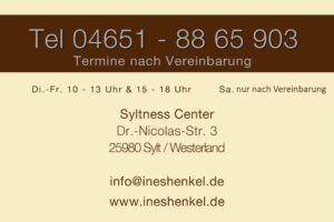 Ines Henkel -Sylt-, Friseur im Spa am Meer