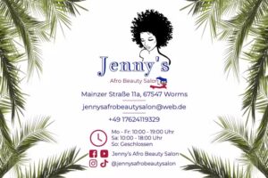 Jenny’s Afro Beauty Shop im Salon