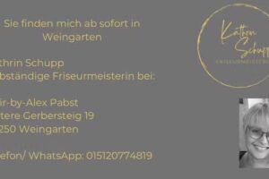 Kathrin Schupp Friseurmeisterin