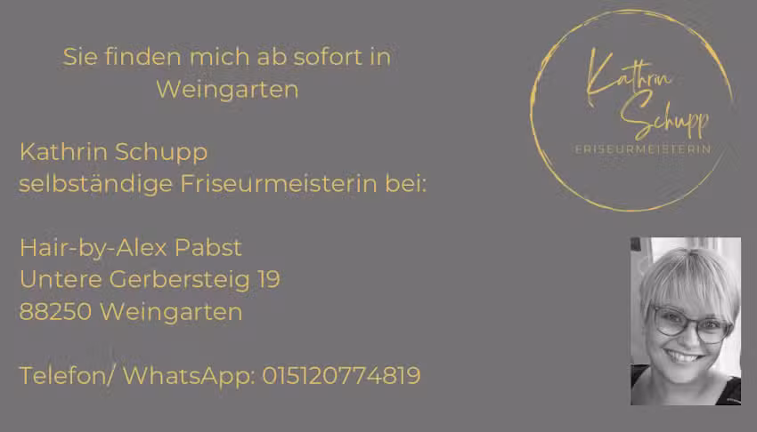 Kathrin Schupp Friseurmeisterin