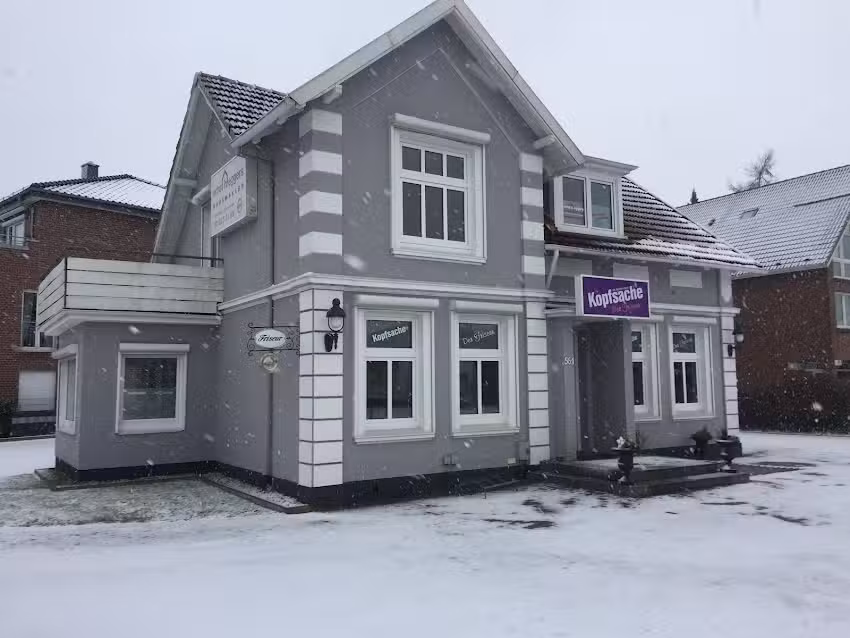 Kopfsache der Friseur