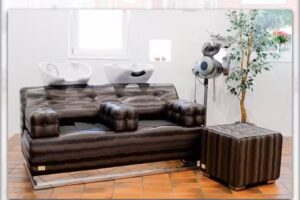 Kopftreff der Friseur