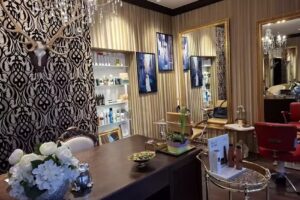 Kreis Claudia Hairstylistin