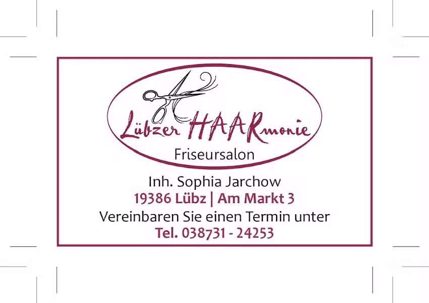 L&uuml;bzer Haarmonie