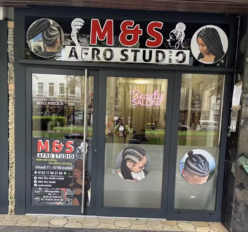 M&S Afro Studio, Afro Salon mit permanent Make-up