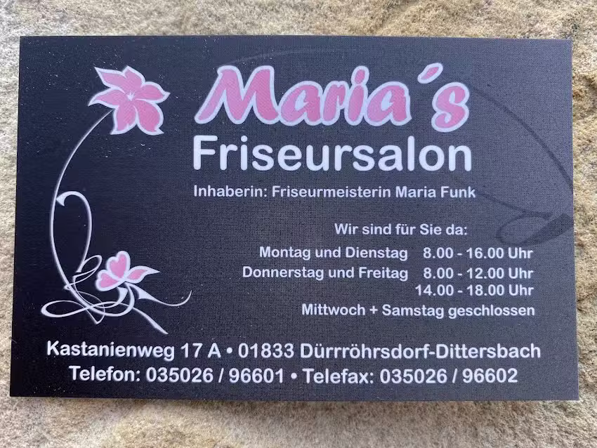 Maria Marias Friseursalon Inh. Maria Skupin