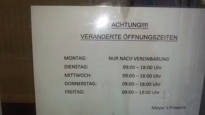 Meyer&rsquo;s Friseure