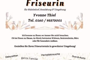 Mobile Friseurin &ndash; Yvonne Thiel