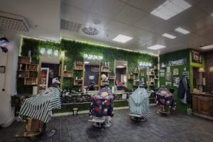 Old school Friseur Barber