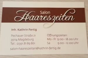 Salon Haareszeiten Inh. Kathrin Fertig