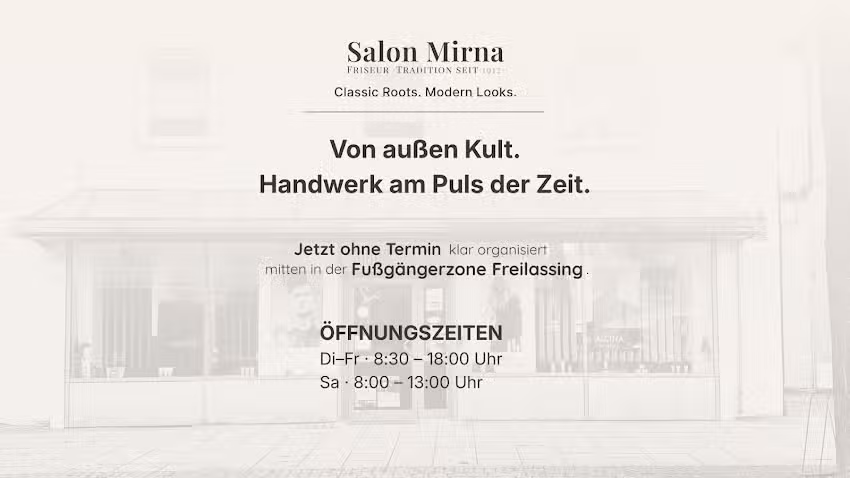 Salon Mirna &ndash; by Doris J&auml;ger