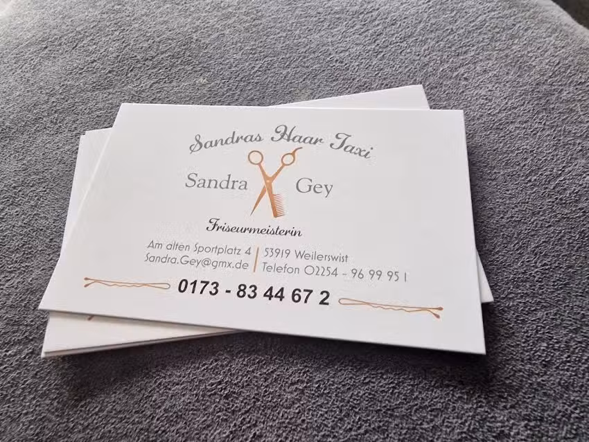 Sandra Gey Mobiler Friseur